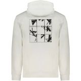 Monogram - Hoodie - Wit - Regular Fit - Sweater