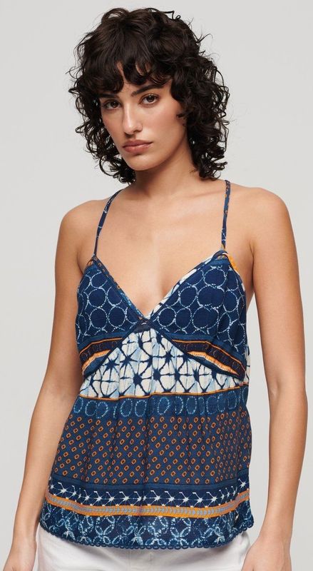 Superdry - Geweven Camitopje - Dames - Tops