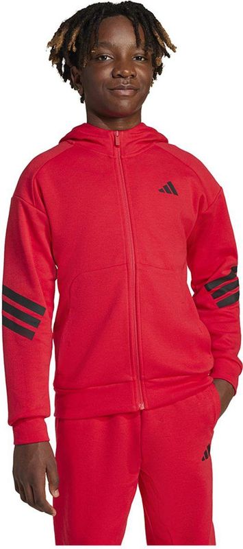 adidas - Trackjack - Hoodie - Zwart - 75% Katoen, 25% Polyester