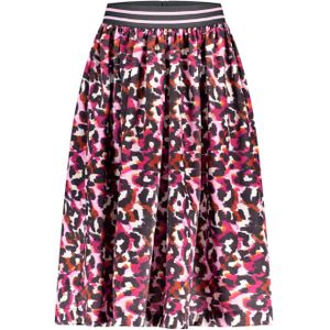 Meisjes midi rok - Something leo AOP