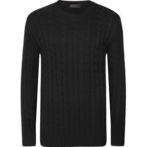 Felix Hardy Gebreide Trui - Sweater Heren Schwarz - 2Xl