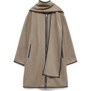Vero Moda - Vmfortuna Manja - Jas - Beige - Lang