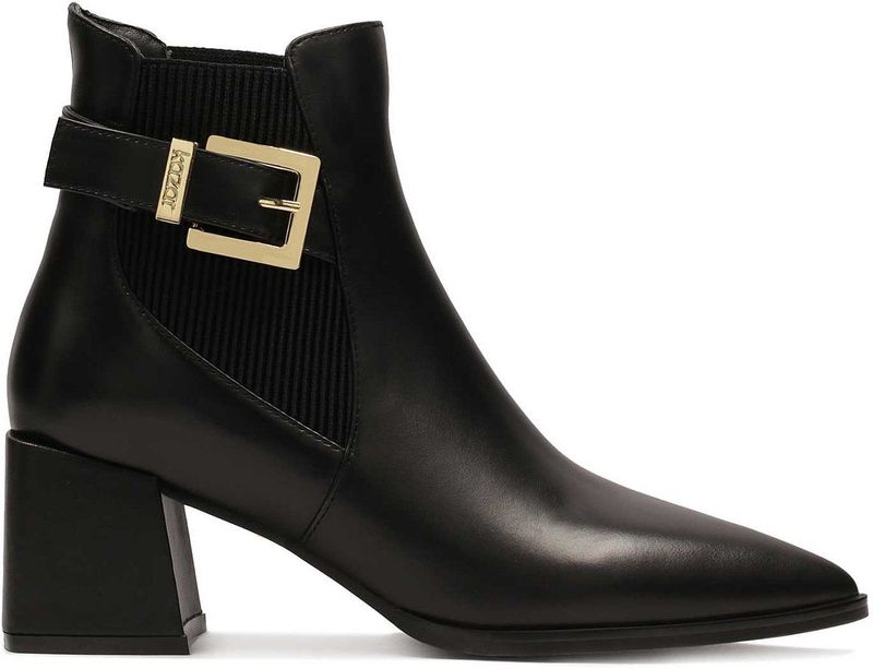 Kazar - Instappers - Zwart - Leer