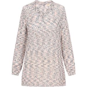 usha FESTIVAL Trui  navy / rosé / zilver