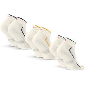 DANISH ENDURANCE - Dempende Sportsokken - Biologisch Katoen - 3 Pack - Maat 43-47
