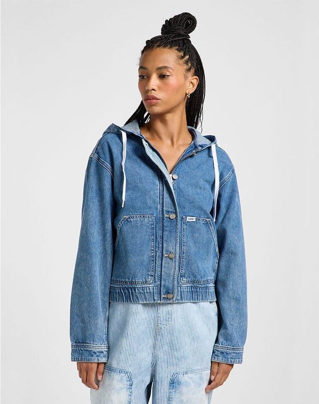 Lee - Utility Jacket - Blauw - Vrouw