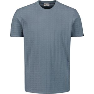 No Excess - Relief T-shirt - Washed Blue - Korte Mouwen