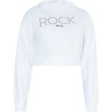 myMo - Hoodie - Cropped - Met Geborduurde ROCK-Graphic