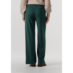 Object Objlisa Wide Pant Broeken Dames - Donkergroen - Maat 34