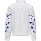 Kids Only - Blouse Zora - Bright White/Bonbon