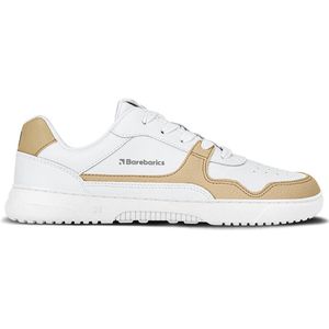 Barebarics - Zing - Leren Barefoot Schoenen - Wit - Unisex