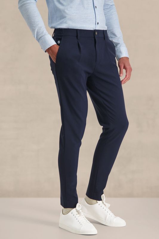 Blue Industry - Travel Chino - Uni Kleur - Chino Broek