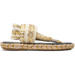 Nalho - NA0013 - Sandalen - Wit - Dames - Teenslippers