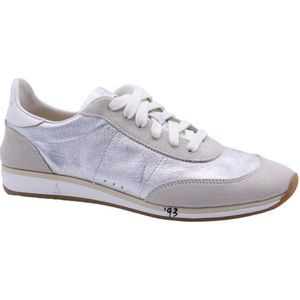 Patrizia Pepe - Chenango - Sneakers - Zilver - Grijs - Leer