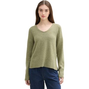 TOM TAILOR Denim Damestrui, 35920 - Greyish Green Melange, XXL