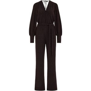WE Fashion - Jumpsuit - Met Glittergaren - Regular Fit - Lange Mouwen