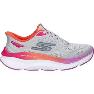 Skechers - Max Run Hands Free - Dames Sneaker - Licht Grijs