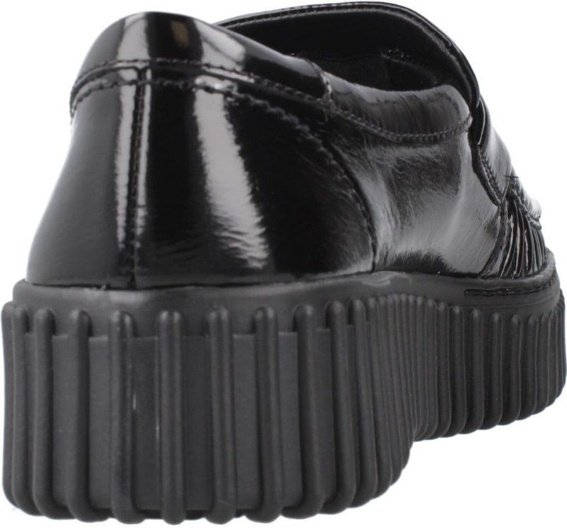 Clarks - Torhill Mocc - Mocassins - Zwart - Leer