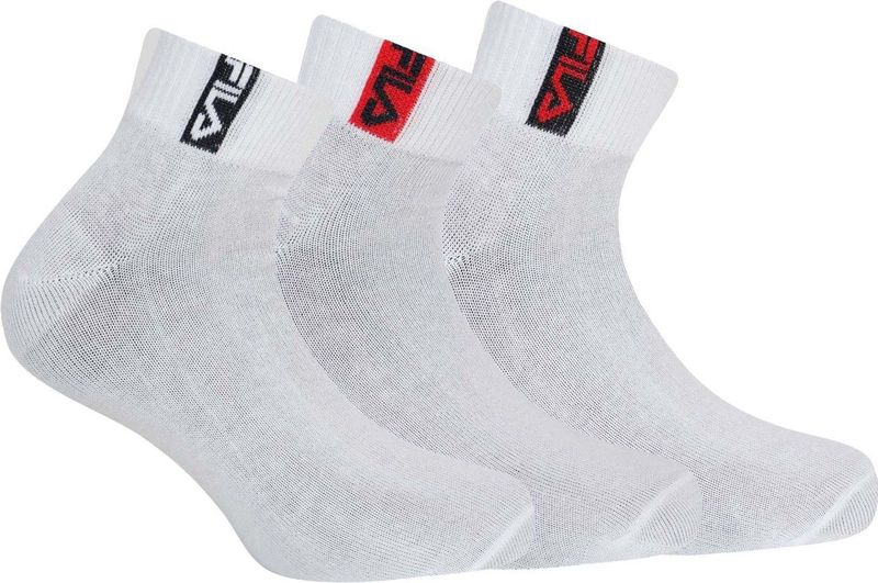 Fila socks 3-pack bamboo quarter white 43-46