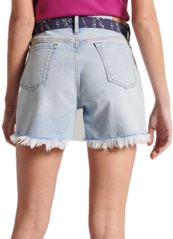 Superdry - Vintage Mid Rise Slim - Korte Jeans