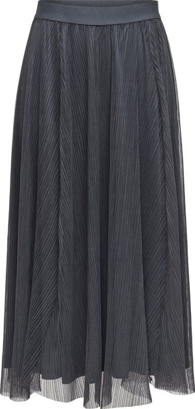 Only - ONLLAVINA SKIRT - Maxirok - Asfalt - Kuitlengte