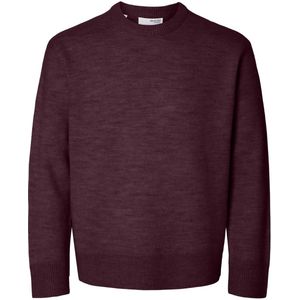 Gebreide Trui - 100% Wol - Ronde Hals - Lange Mouwen - Relaxed Fit