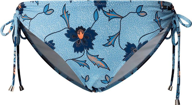 Pepe Jeansvoor vrouwen. PLB10549 Bikinibroekje Bloem blauw (L), Strandkleding, Polyester