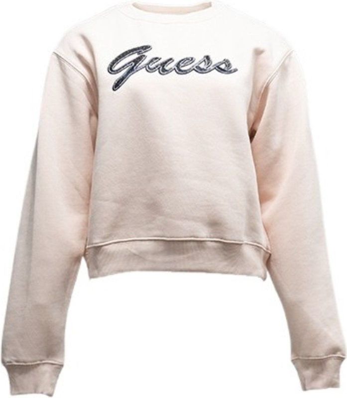 Guess - Alona - Sweatshirt - Katoenmix - Lange Mouwen - Strass-logo