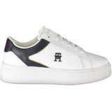 Tommy Hilfiger - Witte Sneaker - Dames - Polyester