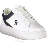 Tommy Hilfiger - Witte Sneaker - Dames - Polyester
