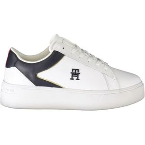 Tommy Hilfiger - Witte Sneaker - Dames - Polyester