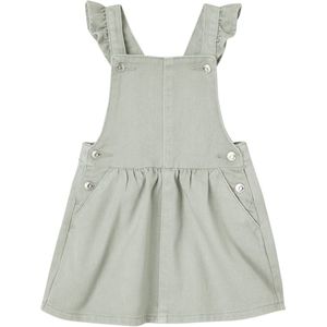 Vertbaudet Salopettejurk baby schouderbandjes met ruches