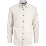 Jack & Jones - Jprblaparker - Overhemd - Silver Gray - Regular Fit