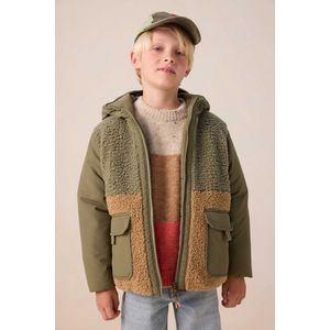 Sissy-Boy - Reversible Teddy Jas - Donkergroen - Winterjas