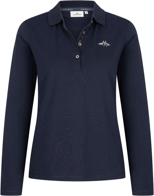 Hv Society - Poloshirt Hvssanny - Navy - Dames