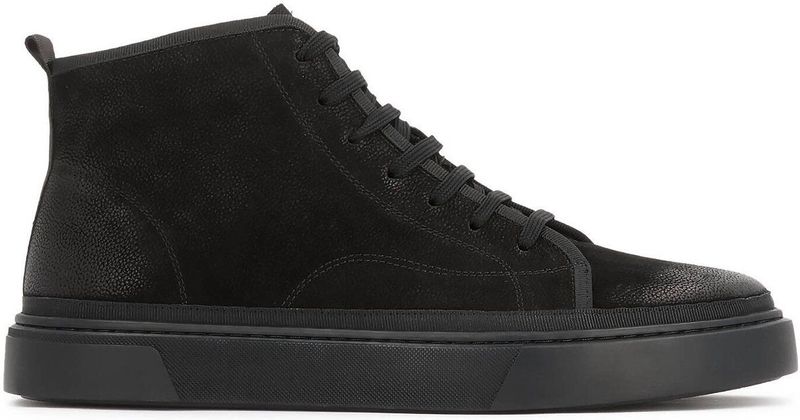 Merk - Model - Sneakers - Zwart - Nubuck