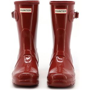 HUNTER - Original Short Gloss - Regenlaarzen - Zwart - Glanzend