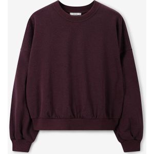 Sissy-Boy - Donkerbruine Sweater - Lurex - Oversized Fit