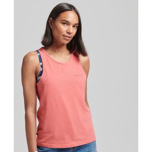 Superdry - Vintage Logo - Mouwloos T-shirt - Roze