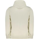 Calvin Klein - Hoodie - Wit - Katoen - Stijlvolle Hoodie met Iconische Details