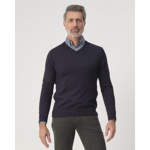 Campbell - London - V-neck Trui - Donkerblauw
