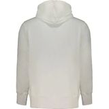 Sweatshirt Van Geborsteld Katoen Met Capuchon En Logoprint