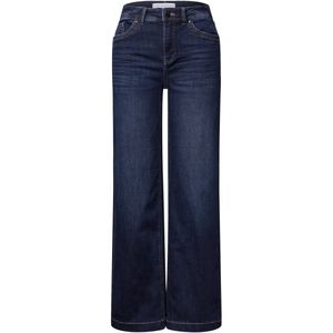 Street One - Wide Leg Jeans - Indigo - Loose Fit - Dames