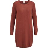 VILA Gebreide jurk 'Ril'  roestrood