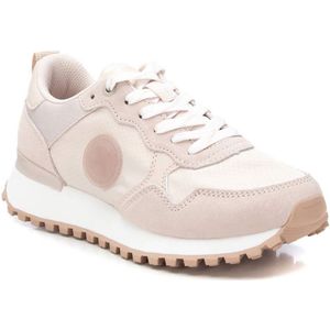 Xti - 14361101 - Sportschoenen - Beige - Plat - Veters - Casual