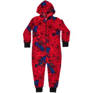 United Labels - Spiderman - Jumpsuit - Rood - Met Capuchon - Voor Jongens