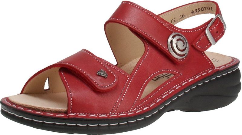 Finn Comfort - Denia - Damessandalen - Pomodore
