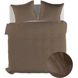 Dekbedovertrek - Wit - Katoen - 2 Persoons