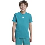 Adidas - Essentials - T-shirt - Blauw - Korte Mouwen - Jongens/Meisjes