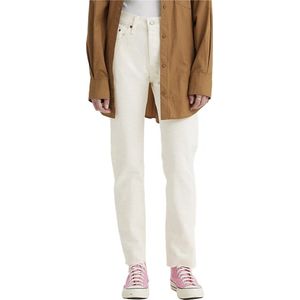 Levi's - Original 500 - Jeans - White Worn In - Dames - W25 X L30